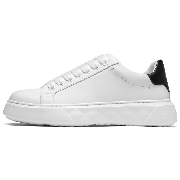 ROBERTA DI CAMERINO Cow Leather Low top Skateboard Shoes Men's White