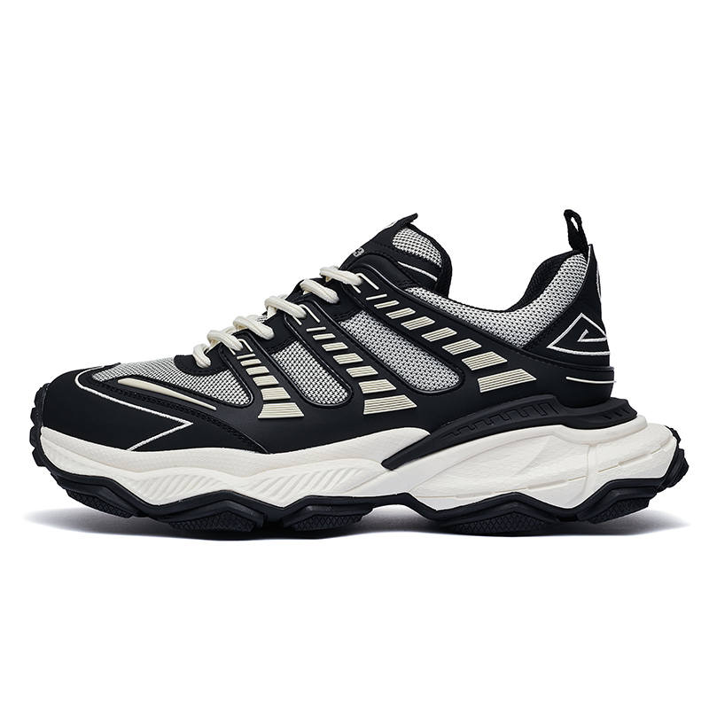 I.30 Classic Vintage Slip Resistant, Abrasion Resistant, Breathable, Height Increasing Low top Chunky Sneakers Men's