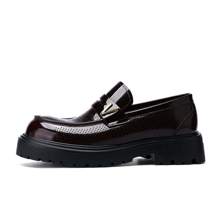 U7 Men's Casual Shoes Men's Low Top Burgundy