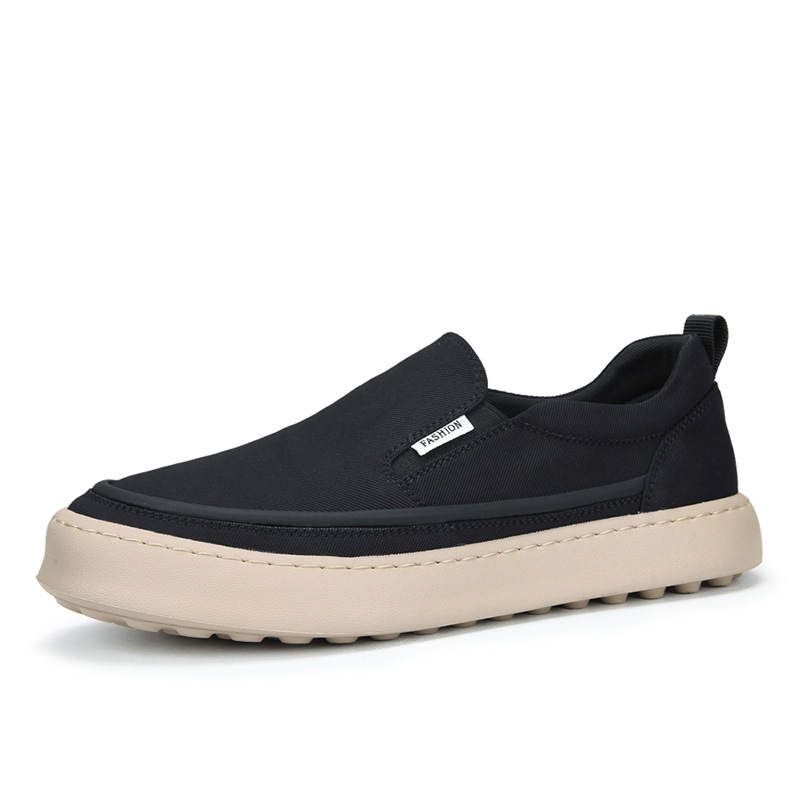 Devanro Devanro Abrasion Resistant Lightweight Breathable Slip Resistant Low top Canvas Shoes Men's
