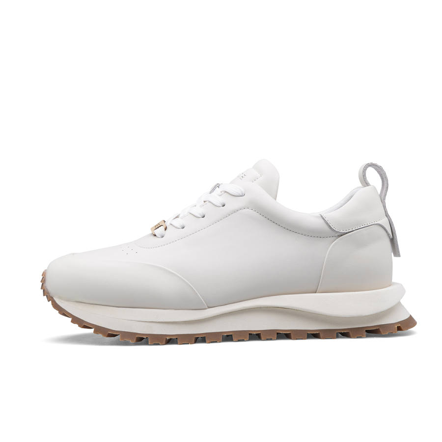 D:FUSE SCANDINAVIA D FUSE SCANDINAVIA Cow Leather Abrasion Resistant Abrasion Resistant Low top Casual Shoes Men's White