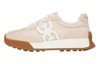 SAM EDELMAN Leather Low top Casual Shoes Women's Linen White