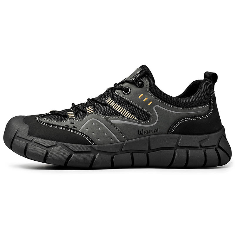 WENNAI Low top Casual Shoes Men's Black