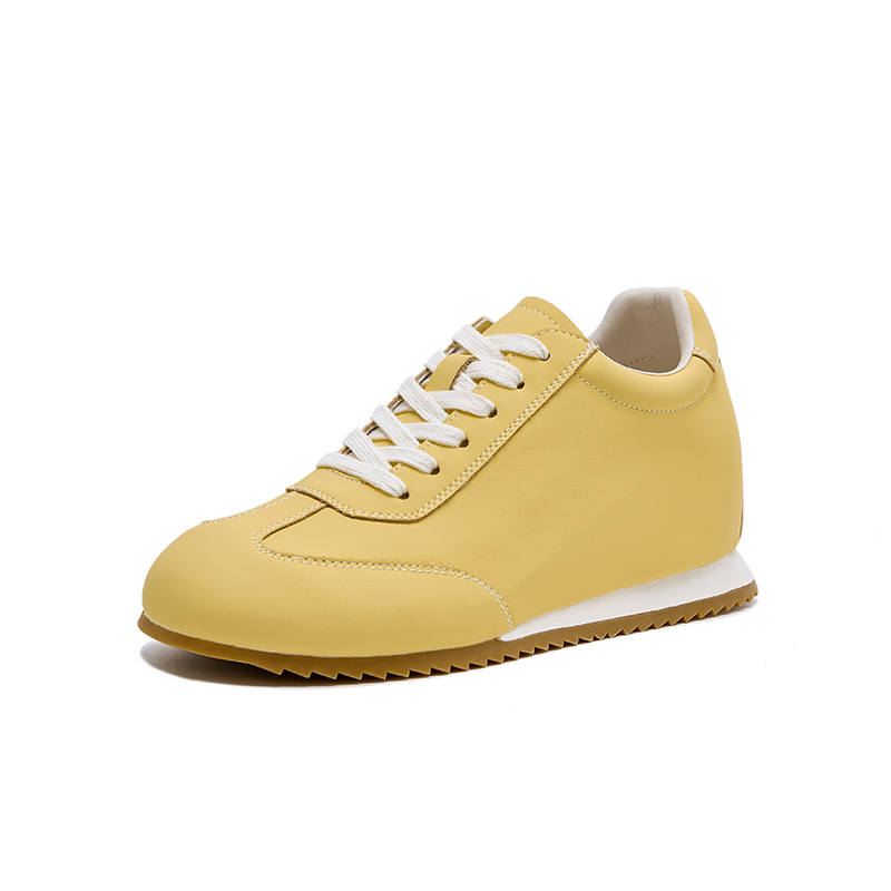 CHIBANG Cow Leather Lightweight Low top Casual Shoes Women's