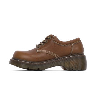 MIBU Top Grain Cow Leather Casual Shoes Women's Brown