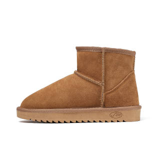 ABIDJAN Cow Split Leather Thermal Abrasion Resistant Slip Resistant Thermal Abrasion Resistant Slip Resistant Short