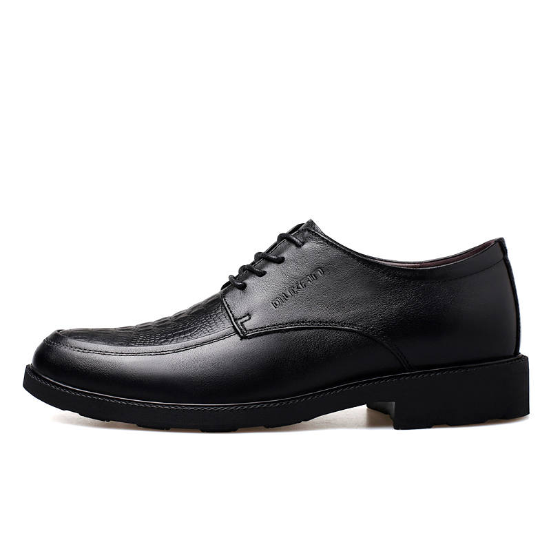 DILIKAN Dress Shoes Men's Low Top Black/Brown