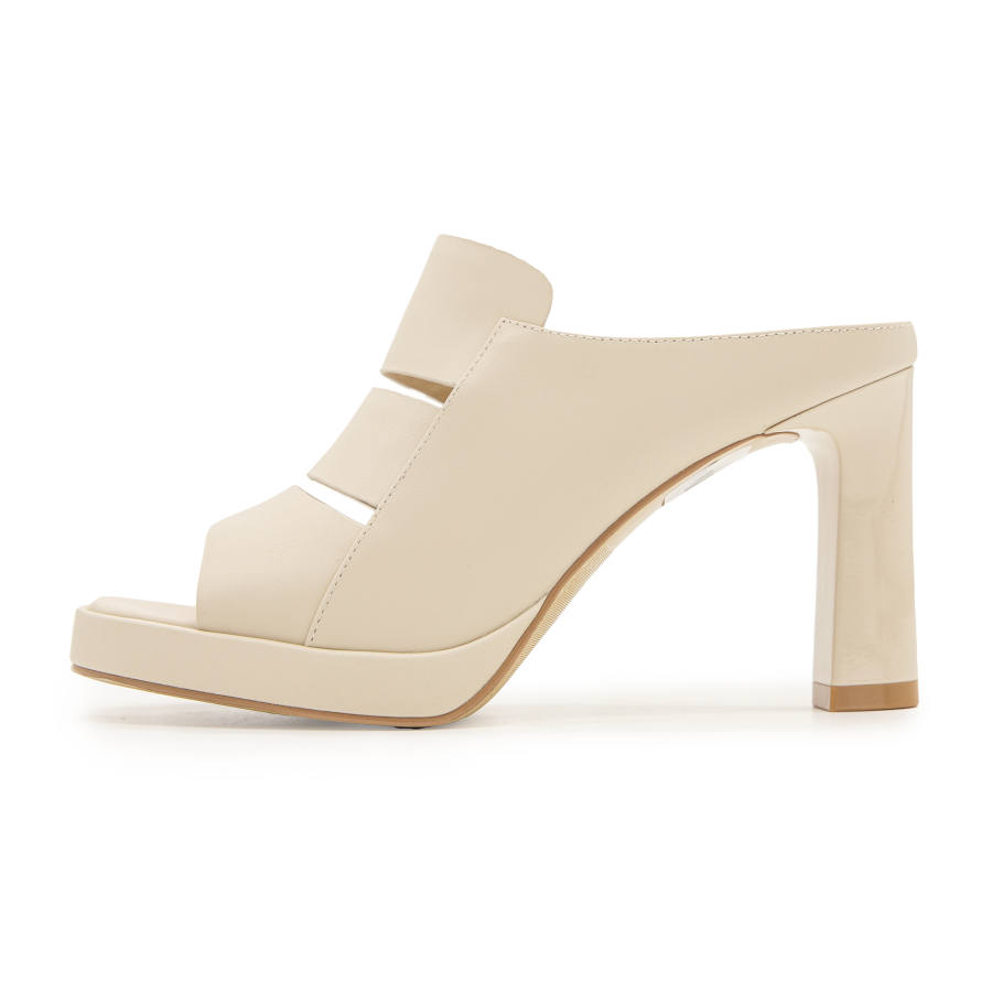 FED Abrasion Resistant Abrasion Resistant Slide Slippers Women's Beige