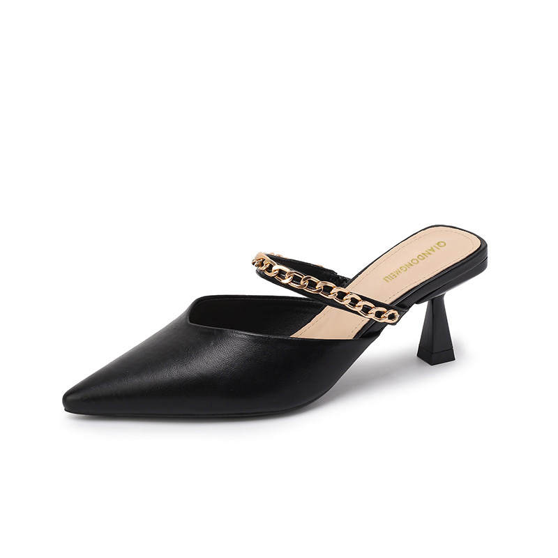 Qiandongmeili Closed Toe Slippers Women's