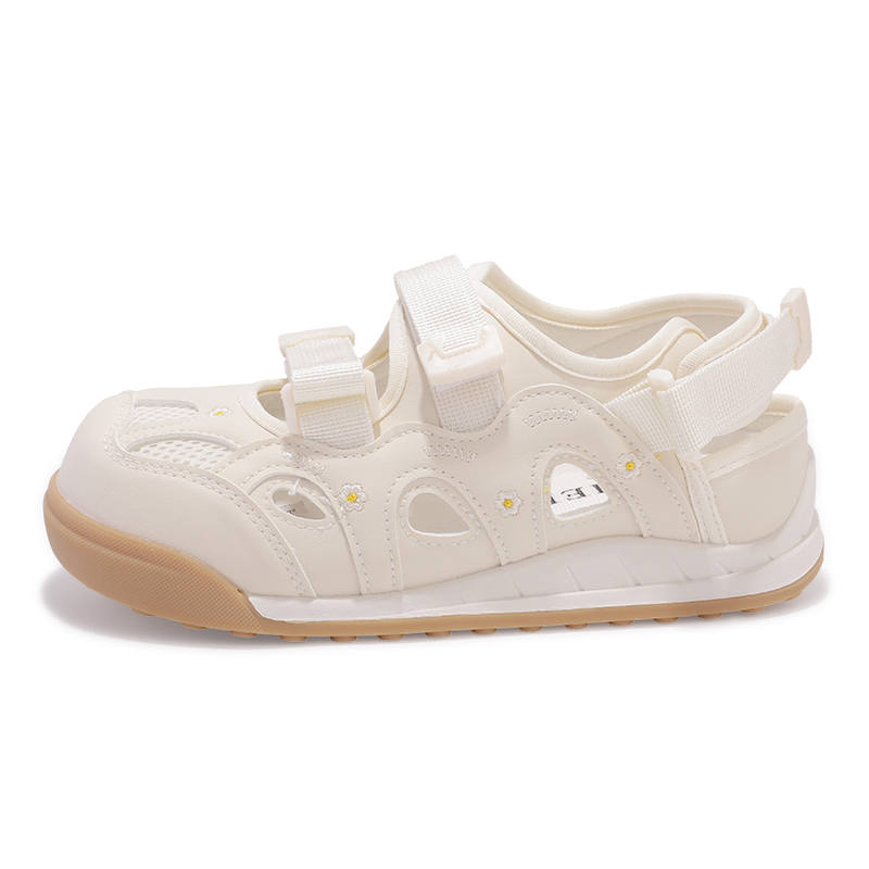 ZHANGXIAOJIE Textile, Artificial Leather Low top Casual Shoes Women's Ecru