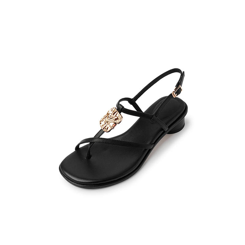 QUICHESHOES One Strap Sandals Women's