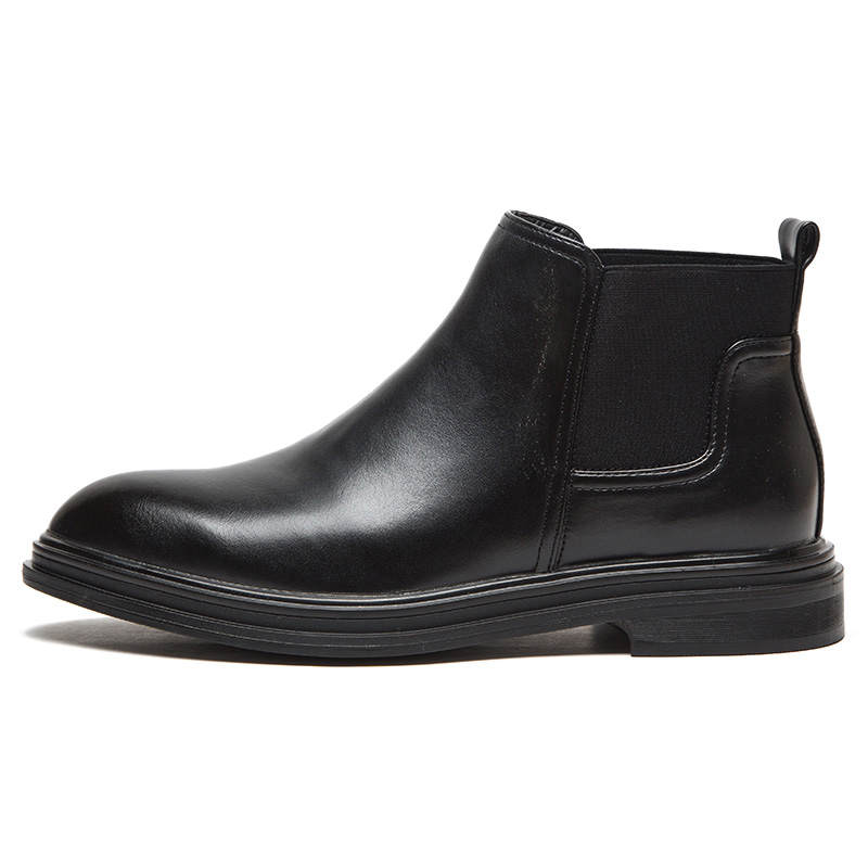 KAQIAODI Chelsea Boots Men's Brown/Black