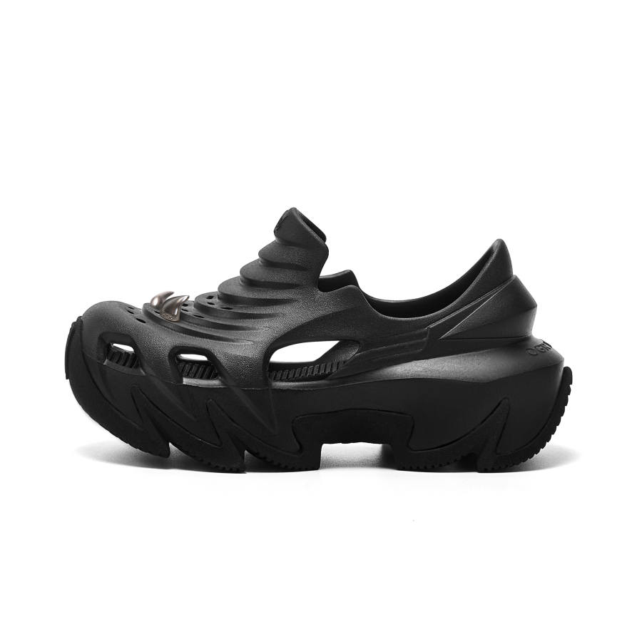 OGR OGR DragonSpike Clog 5cm Unisex Black Upgraded Accessories