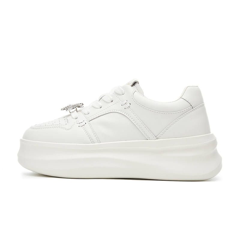 GONGNIUMEILI Pu Abrasion Resistant Height Increasing Abrasion Resistant Height Increasing Low top Skateboard Shoes