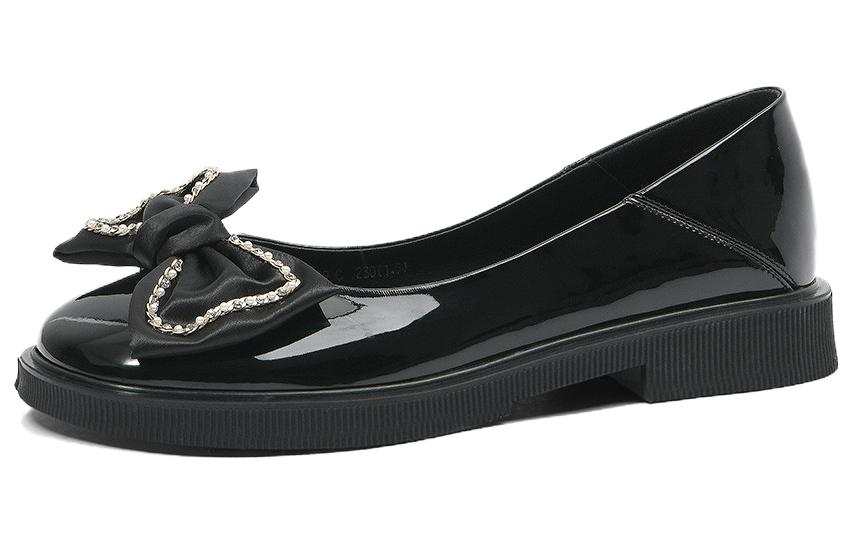 CAMEIDO Pu Casual Shoes Women's Black