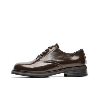 KACHILANG Dress Shoes Unisex Low Top Black/Brown