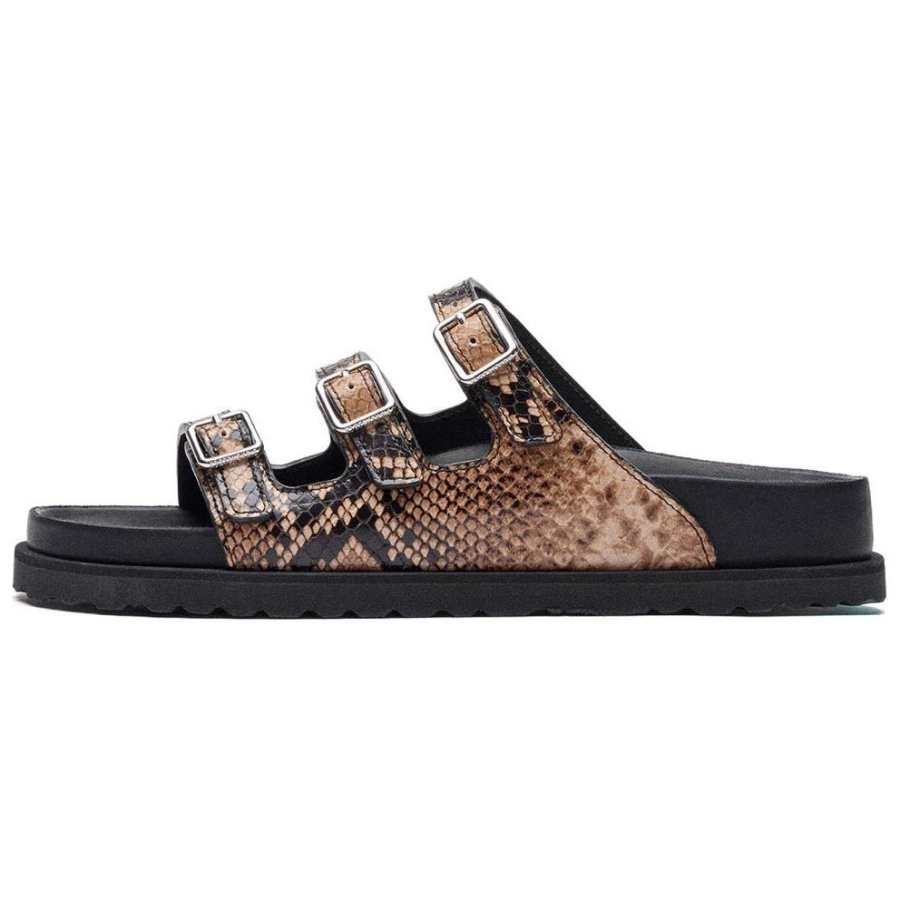 Birkenstock Slide Slippers Women's Umber Narrow
