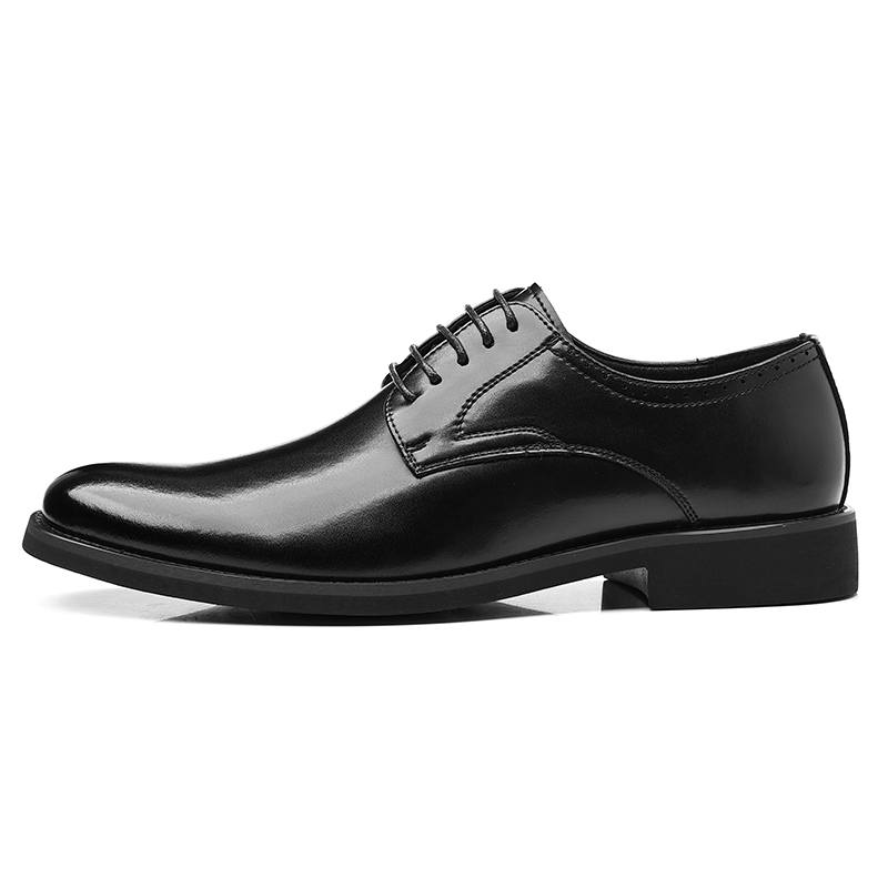 POPULAR ROUSE PR Cow Split Leather Dress Shoes Men's