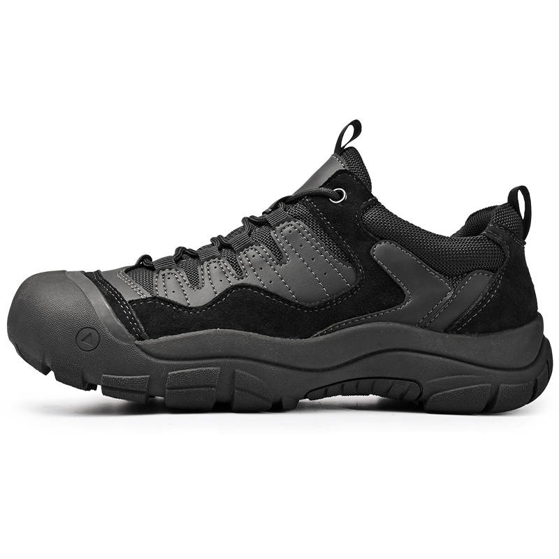 JIGONGYANG Cow Split Leather Abrasion Resistant Abrasion Resistant Low top Casual Shoes Men's