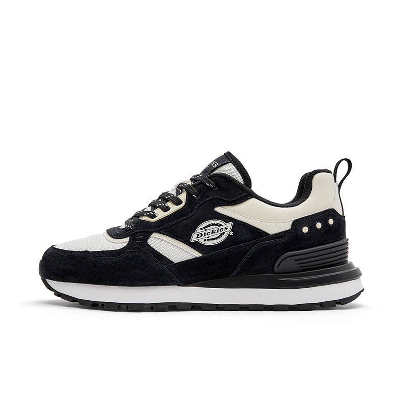 Dickies Slip Resistant, Abrasion Resistant, Lightweight Low top Casual Shoes Men's Black White