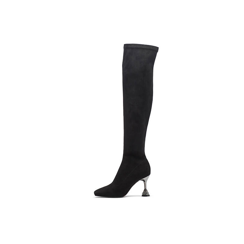 Coup De Foudre Over the knee Boots 8.5cm Women's Black
