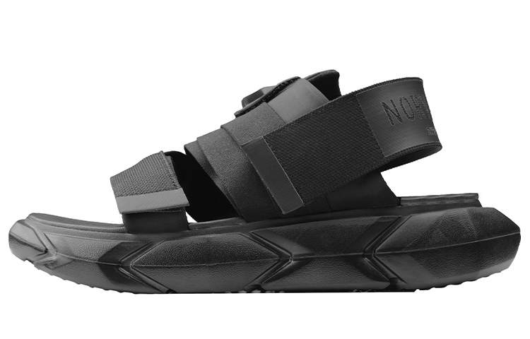 NORVINCY Soft Sole Hook and Loop Trendy Beach Sandals Unisex