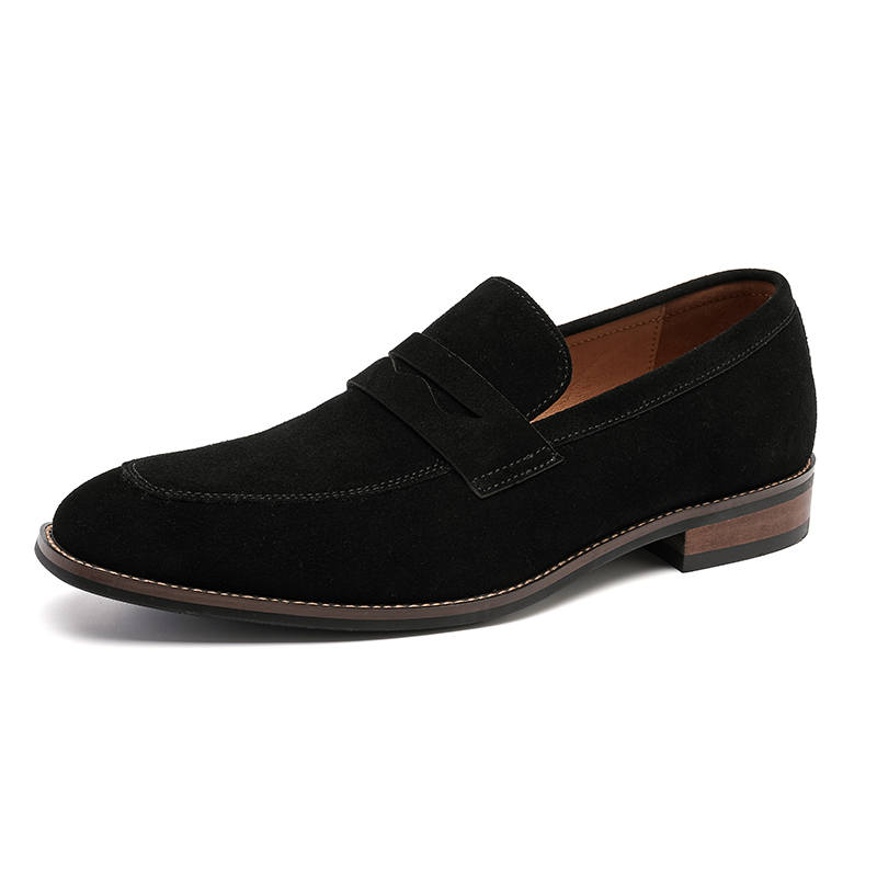 NIANZOUSUO Cow Split Leather Casual Shoes Men's
