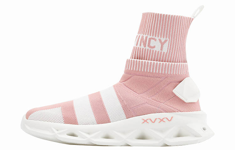 NORVINCY Platform Shoes Women's Pink White