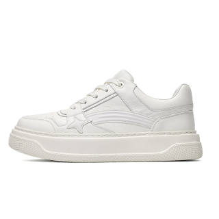 DUEPLAY Low top Skateboard Shoes Men's White