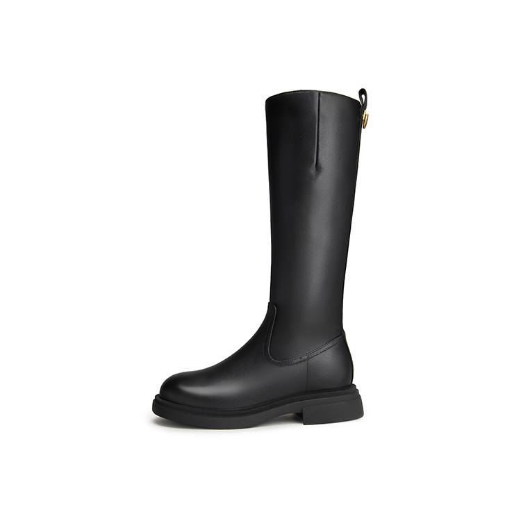 C°BANNER Knee high Boots 4cm Women's Black