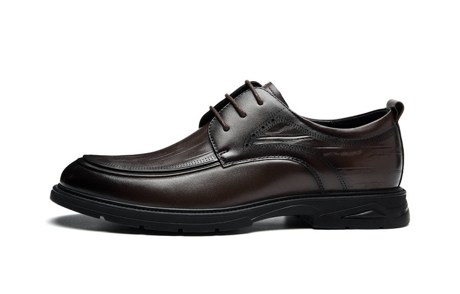 HLA Cow Leather Dress Shoes Men's