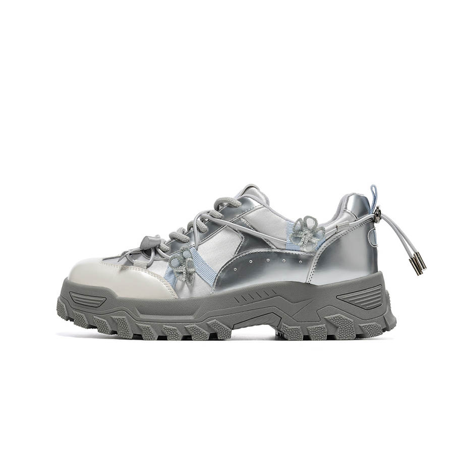 EBLAN EBLAN Low top Casual Shoes Women's Silver