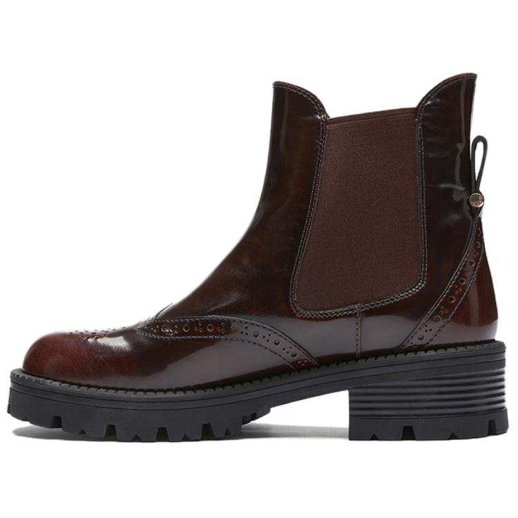 Le Saunda Cow Leather Chelsea Boots Women's