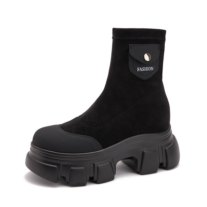 MILANLIANGE Ankle Boots 7.5cm Women's