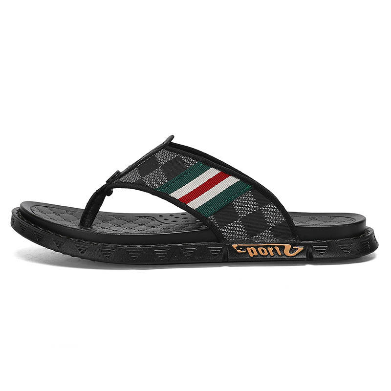 CAOZE Rubber Sole Stitching Abrasion Resistant Abrasion Resistant Flip Flops Men's
