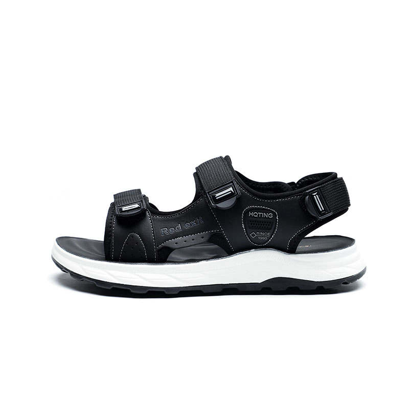RED DRAGONFLY RED DRAGONFLY Synthetic Leather, Textile Beach Sandals Men's