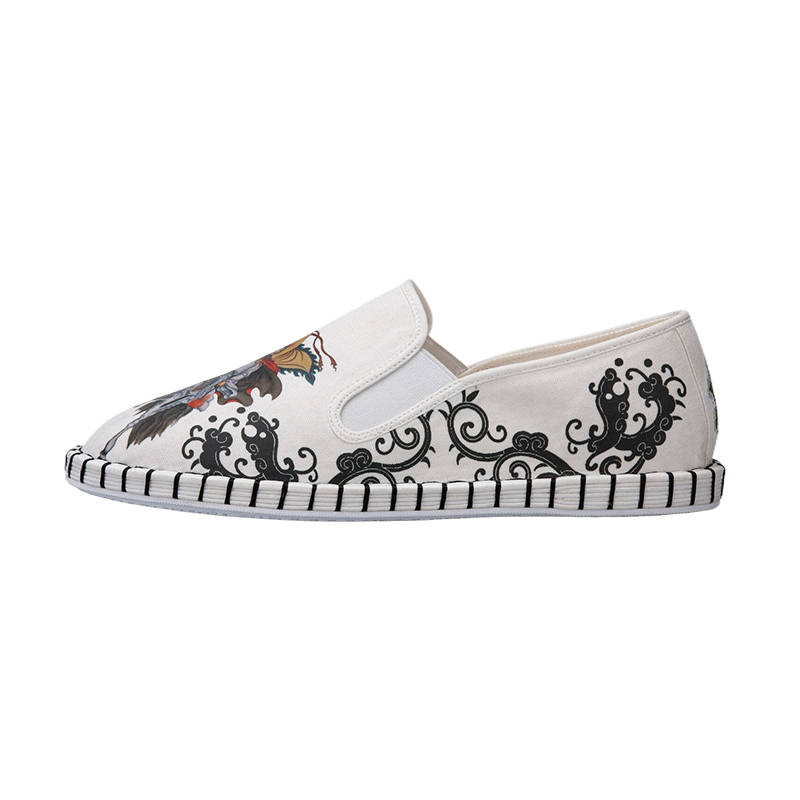 BIANFUMAO Breathable Abrasion Resistant Breathable And Wear resistant Low top Casual Shoes Men's White