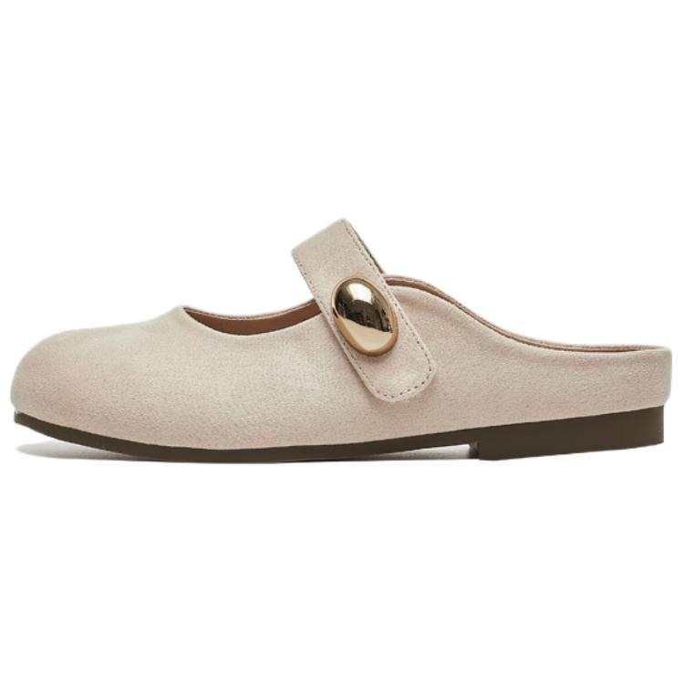 AGSDON AGSDON Rubber Sole No Special Function Closed Toe Slippers 3cm Women's