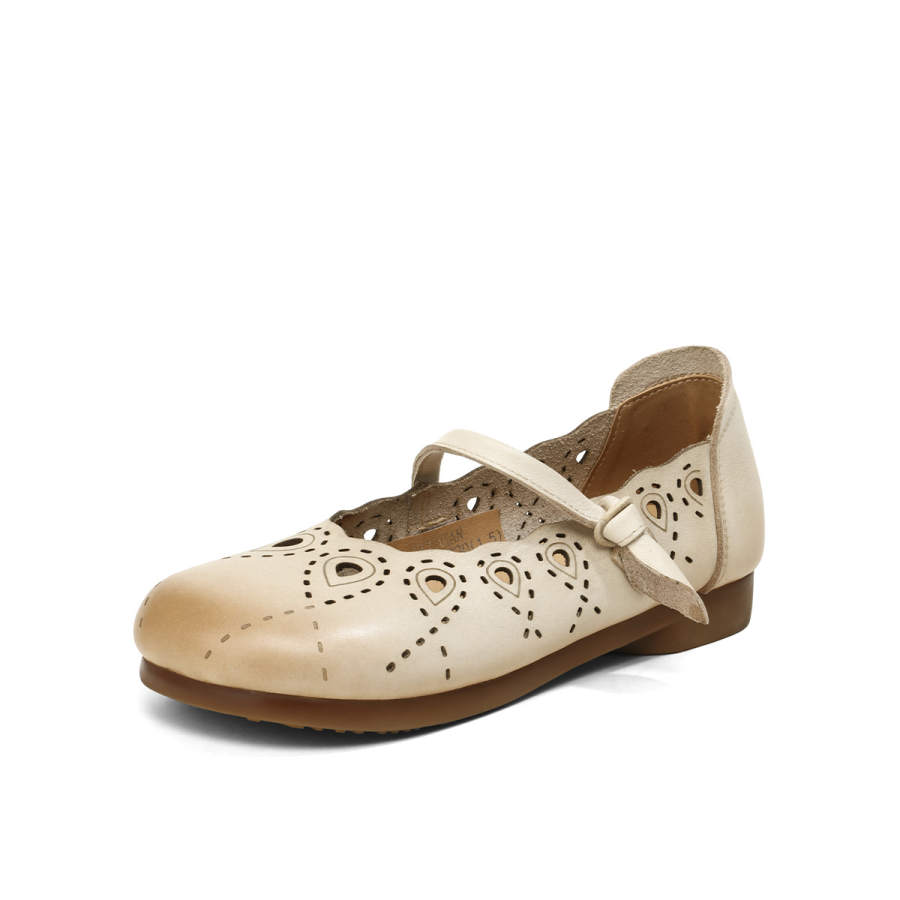 OCCAMAN Cow Leather Casual Shoes 2cm Women's