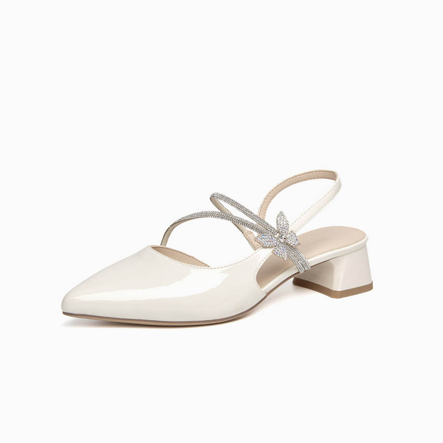 GEMEIQ GEMEIQ High Heels Women's White