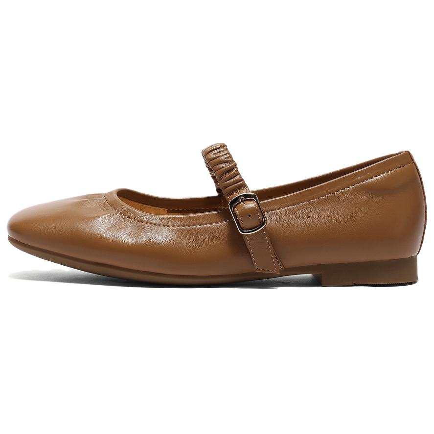 Senda Mary Jane Shoes Low Heel Women's