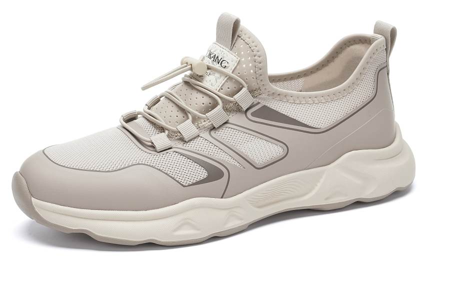 AOKANG Fabric Breathable Low top Casual Shoes Men's Apricot