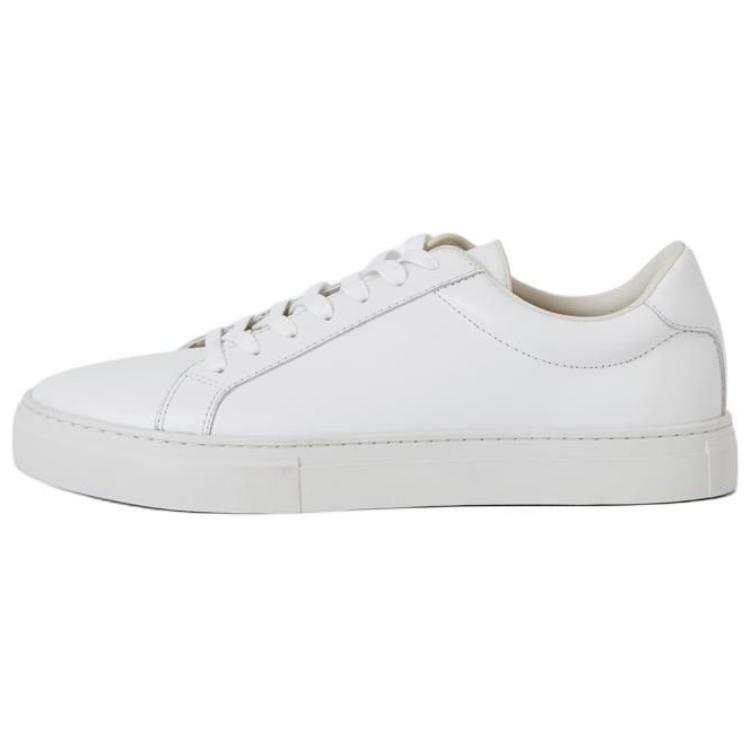 VAGABOND SHOEMAKERS Leather Comfortable Low top Skateboard Shoes Men's White
