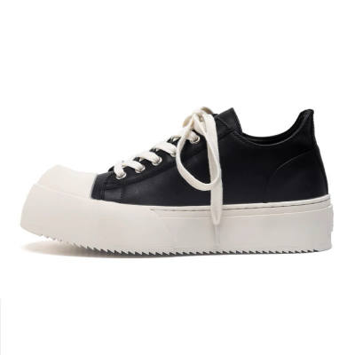 LAHOO Slip Resistant, Abrasion Resistant, Lightweight, Support, Height Increasing Low top Skateboard Shoes Unisex