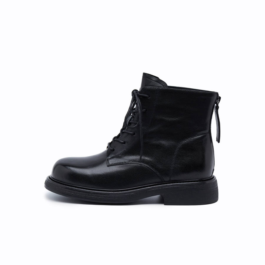 ELLE Platform Combat Boots Ankle Boots Women's 2025 Women's Boots