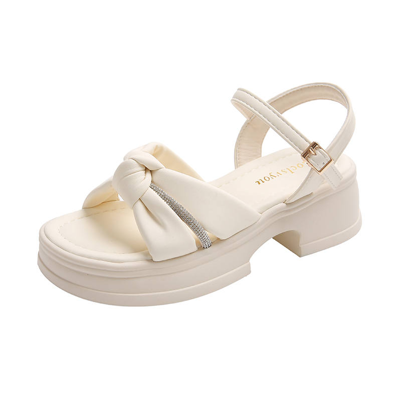 NANJIREN Pu One Strap Sandals Women's