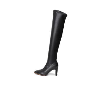 PIERCE GENTRY Pu Over the knee Boots 8cm Women's