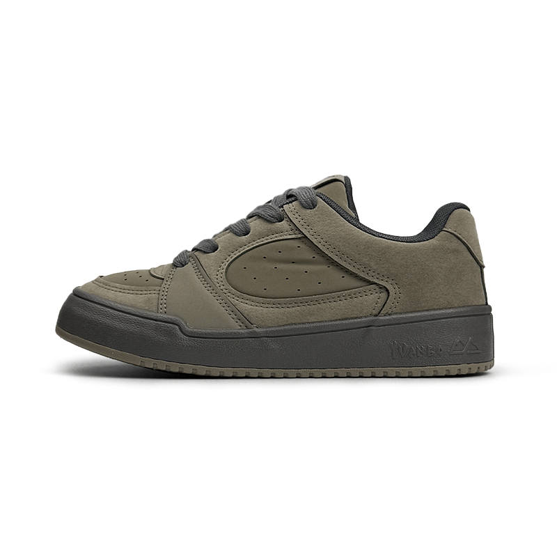 VASIBAEN Coverage Cushioning Coverage Cushioning Low top Skateboard Shoes Unisex Army Green