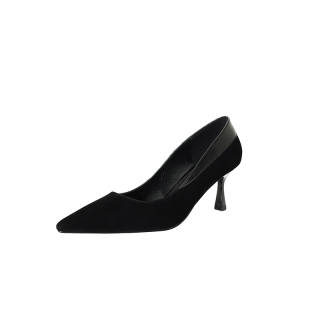MOLIN Cow Leather Slim Heel High Heels Women's