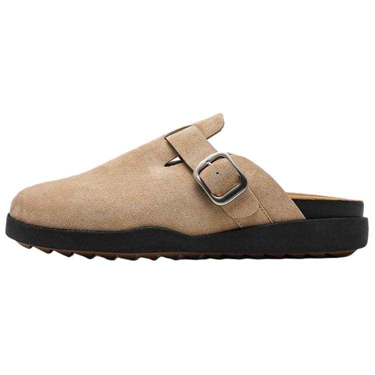 ABCYLM Rubber Lightweight Slip Resistant Height Increasing Birkenstock Shoes Unisex Beige Yellow